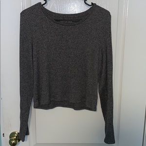 💞 American Eagle Soft Cropped Long Sleeve Shirt